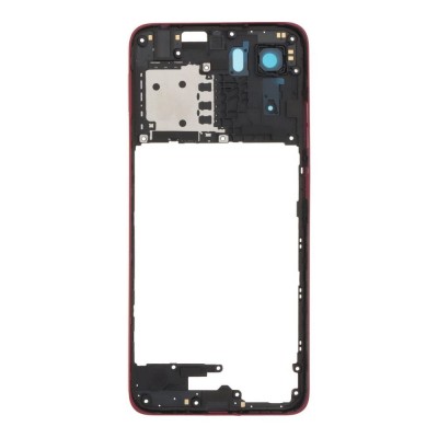 Middle Frame Ring Only For Motorola Moto G05 White By - Maxbhi Com