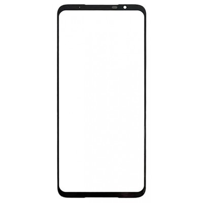 Replacement Front Glass For Asus Rog Phone 7 Ultimate Black By - Maxbhi Com