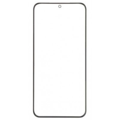 Replacement Front Glass For Huawei P60 Black By - Maxbhi Com