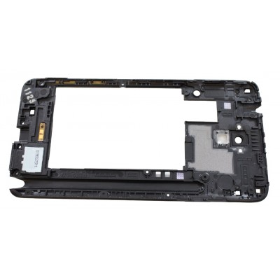 Middle Frame Ring Only For Samsung Galaxy Note 3 Neo 3g Smn750 Black By - Maxbhi Com