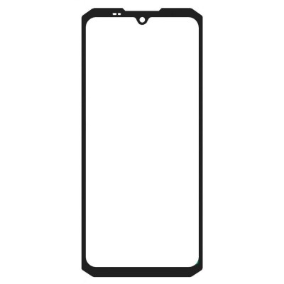 Replacement Front Glass For Doogee Fire 6 Max Silver By - Maxbhi Com