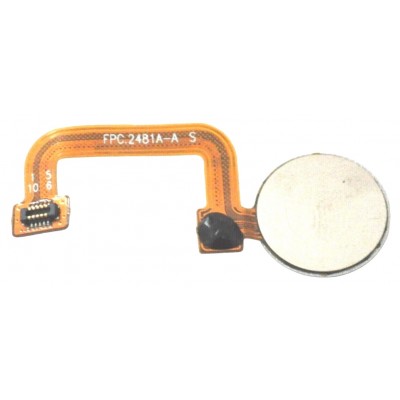 Fingerprint Sensor Flex Cable For Blu G91 Pro White By - Maxbhi Com