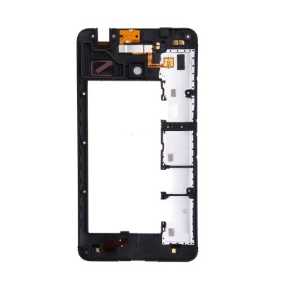 Middle Frame Ring Only For Microsoft Lumia 640 Xl Blue By - Maxbhi Com