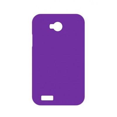 Back Case for Intex Aqua Star HD - Purple