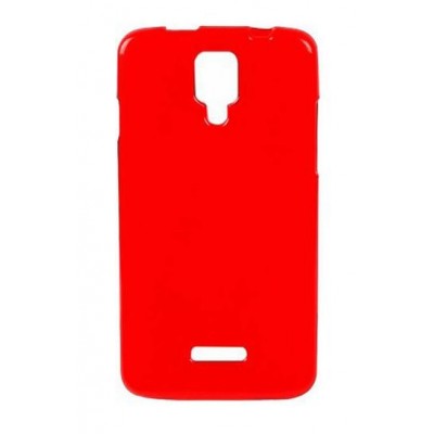 Back Case for Karbonn Titanium S5 Plus - Red