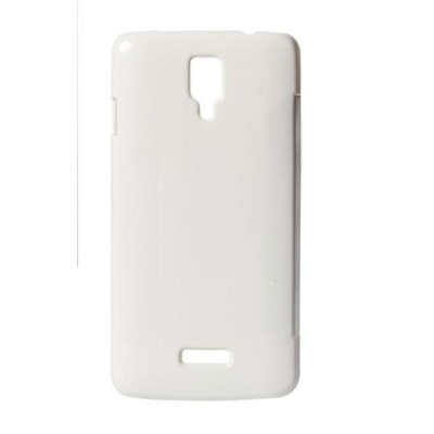 Back Case for Karbonn Titanium S5 Plus - White