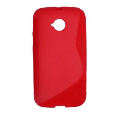 Back Case for Motorola New Moto E - Red