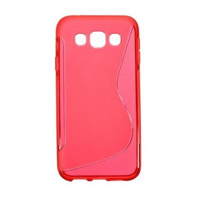 Back Case for Samsung E500HQ - Red
