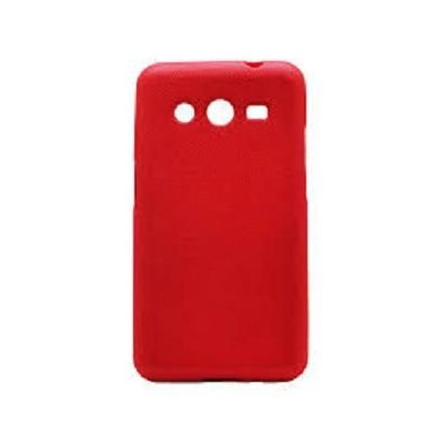 Back Case for Samsung Galaxy Core 2 Duos - Red