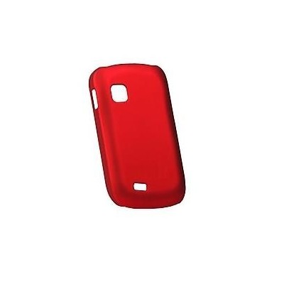 Back Case for Samsung Galaxy Fit S5670 - Red