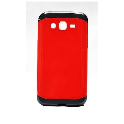 Back Case for Samsung Galaxy Grand 2 SM-G7102 with dual SIM - Red & Black