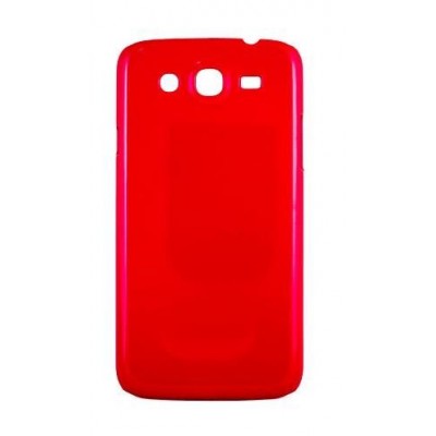 Back Case for Samsung Galaxy Mega I9152 with Dual SIM - Red