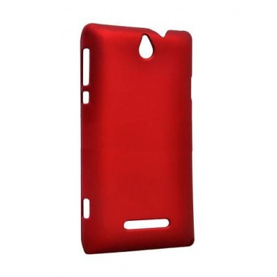 Back Case for Sony Ericsson Xperia E Dual C1605 - Red