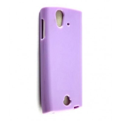 Back Case for Sony Ericsson Xperia Ray ST18 - Purple