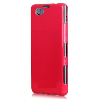 Back Case for Sony Xperia Z1F - Mini - Red
