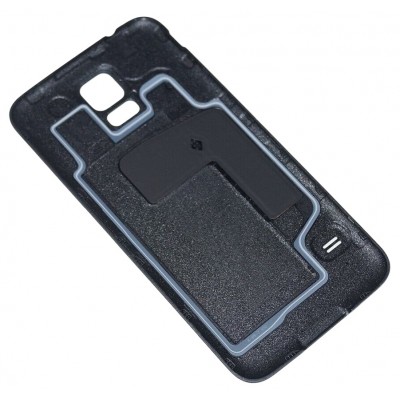 Back Panel Cover For Samsung Galaxy S5 Plus Black - Maxbhi Com