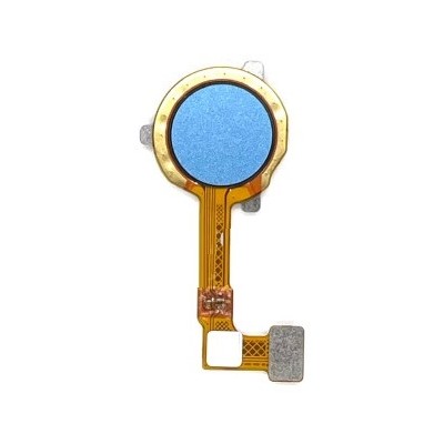 Fingerprint Sensor Flex Cable For Realme C21 Blue By - Maxbhi Com