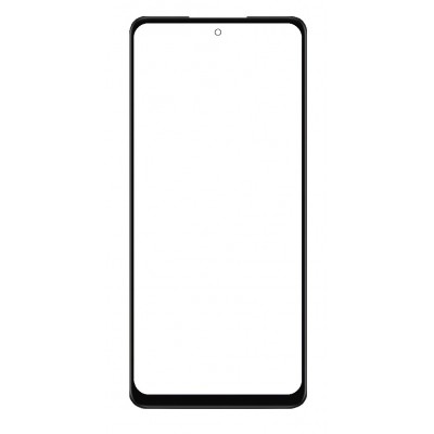 Replacement Front Glass For Oppo A5x 5g Black By - Maxbhi Com