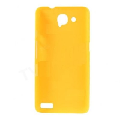 Back Case for Alcatel Idol S OT-6034Y - Yellow