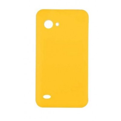 Back Case for Karbonn A99 - Yellow