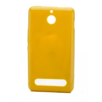Back Case for Sony Ericsson Xperia E1 Dual D2114 - Yellow