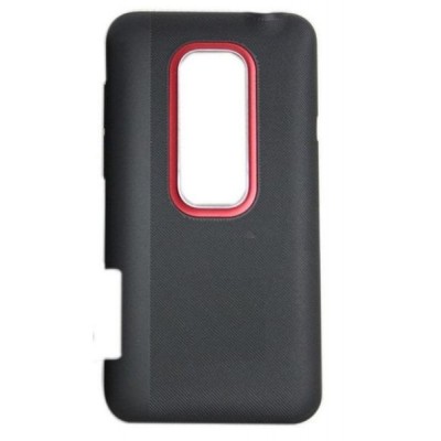 Back Cover for HTC Evo 3d Shooter G17 X515 - Black