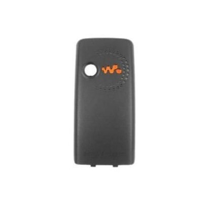 Back Cover for Sony Ericsson W200 - Black