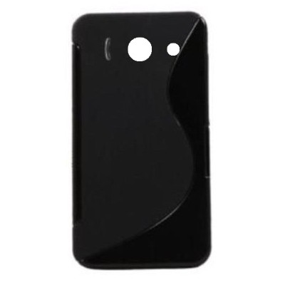 Back Panel Cover For Huawei Ascend Y320 Black - Maxbhi Com