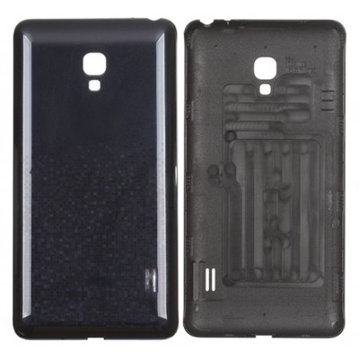 Back Panel Cover For Lg Optimus F6 D505 Black - Maxbhi Com