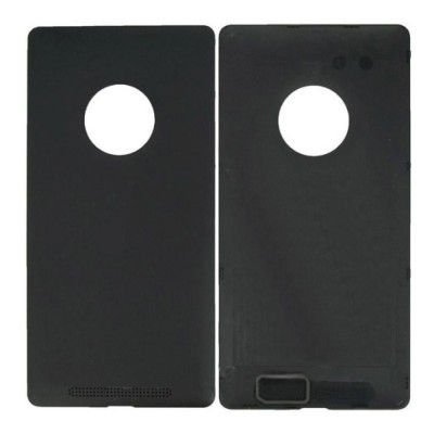 Back Panel Cover For Nokia Lumia 830 Rm984 Black - Maxbhi Com