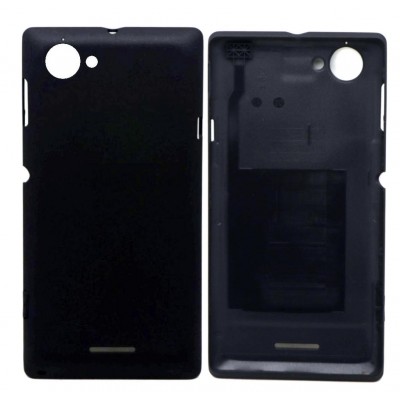 Back Panel Cover For Sony Ericsson Xperia L S36h Black - Maxbhi Com