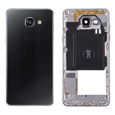 Full Body Housing For Samsung Galaxy A7 2016 Black - Maxbhi Com