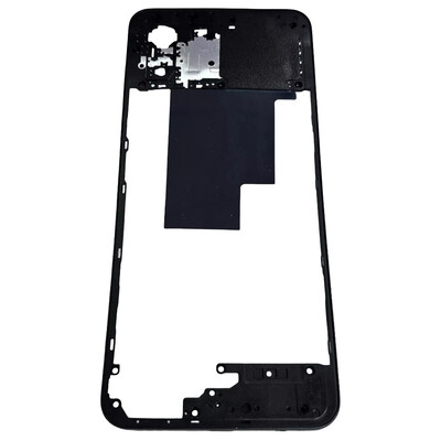 Lcd Frame Middle Chassis For Realme C71 White By - Maxbhi Com