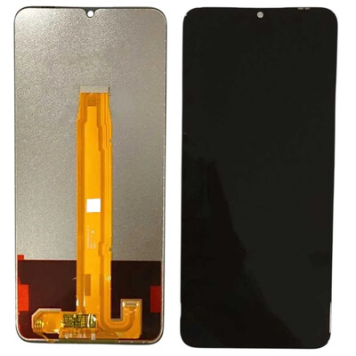 Lcd With Touch Screen For Lava Storm Lite Blue By - Maxbhi Com