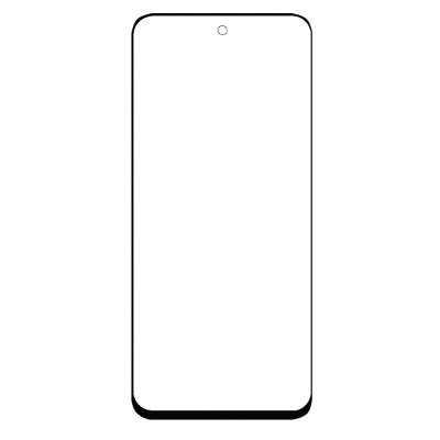 Replacement Front Glass for Lava Bold N1 Pro - Gold by Maxbhi.com