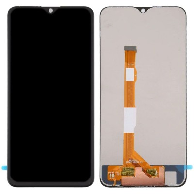 Lcd With Touch Screen For Vivo Y19 5g Black By - Maxbhi Com