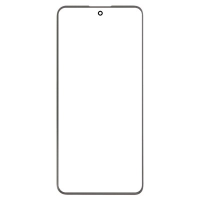 Replacement Front Glass For Realme 14 Silver By - Maxbhi Com