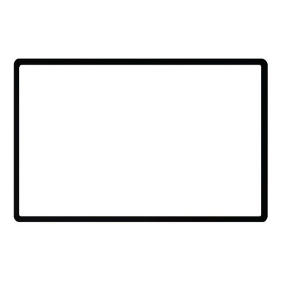 Replacement Front Glass For Motorola Moto Pad 60 Pro Black By - Maxbhi Com