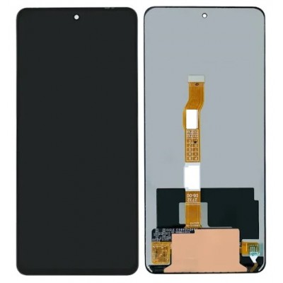 Lcd With Touch Screen For Vivo Iqoo Z10x Black By - Maxbhi Com