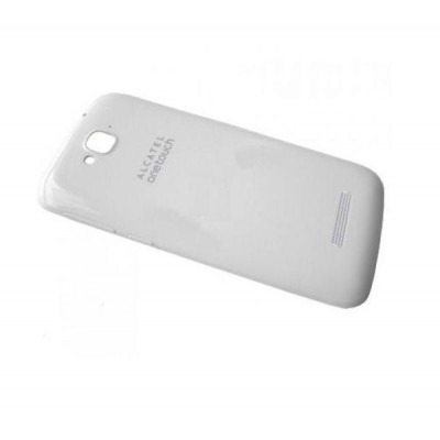 Back Cover for Alcatel 7041D With Dual Sim - White