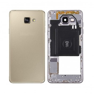 Full Body Housing For Samsung Galaxy A7 2016 Gold - Maxbhi Com