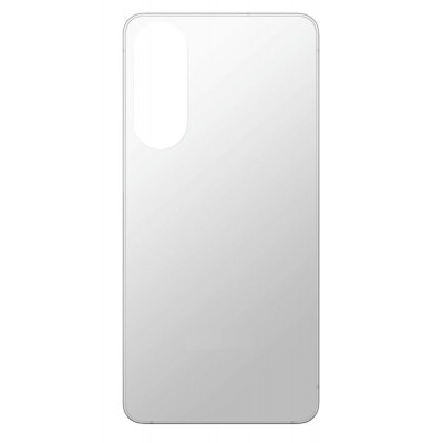 Back Panel Cover For Samsung Galaxy S25 Edge Silver - Maxbhi Com
