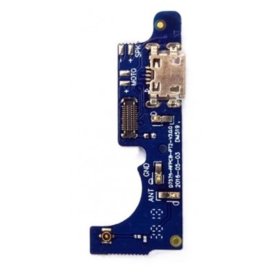 Charging Connector Flex Pcb Board For Micromax Canvas 5 Lite Q462 By - Maxbhi Com