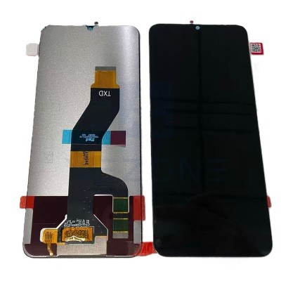 Lcd With Touch Screen For Itel City 100 Black By - Maxbhi Com
