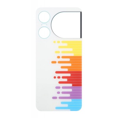 Back Panel Cover For Zte Nubia Music 2 White - Maxbhi Com