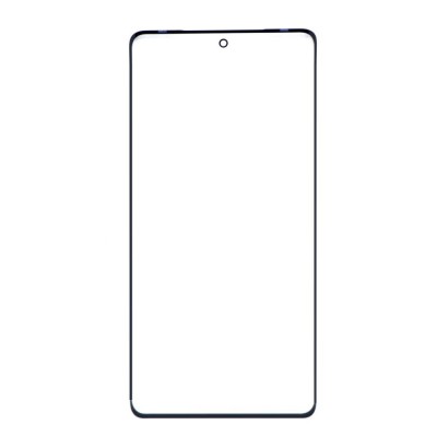 Replacement Front Glass For Vivo T2 4g Black By - Maxbhi Com