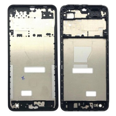 Lcd Frame Middle Chassis For Vivo Y03 Black By - Maxbhi Com