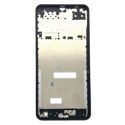 Lcd Frame Middle Chassis For Vivo Y03 Black By - Maxbhi Com