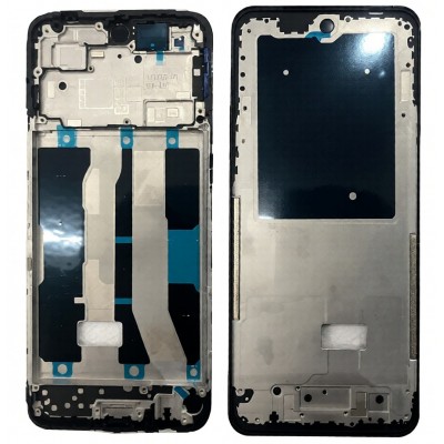 Lcd Frame Middle Chassis For Vivo Y200t Black By - Maxbhi Com