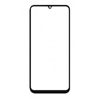 Replacement Front Glass For Lava O3 Purple By - Maxbhi Com